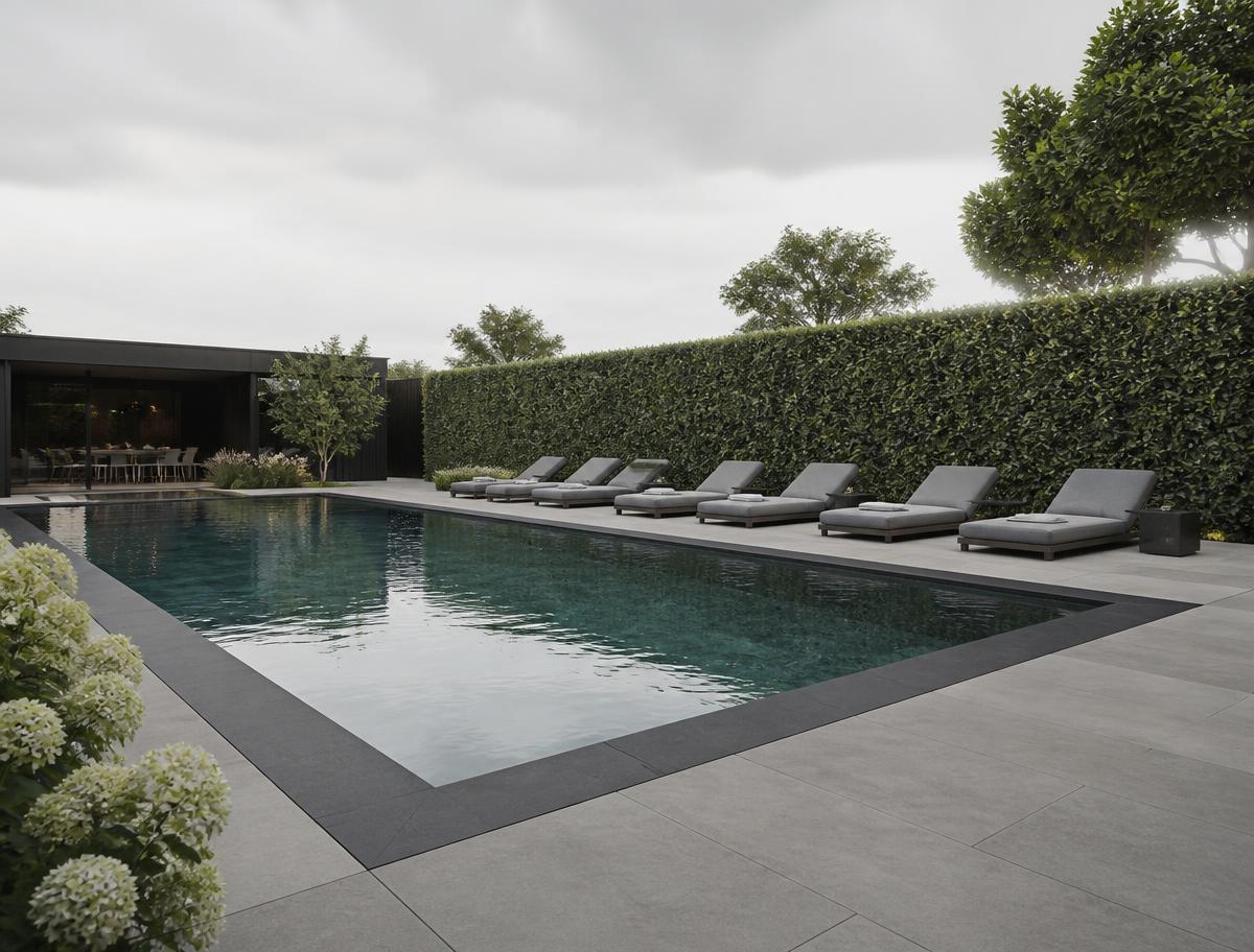 Rendering van zwembad The Horizon 10 in Bloemendaal