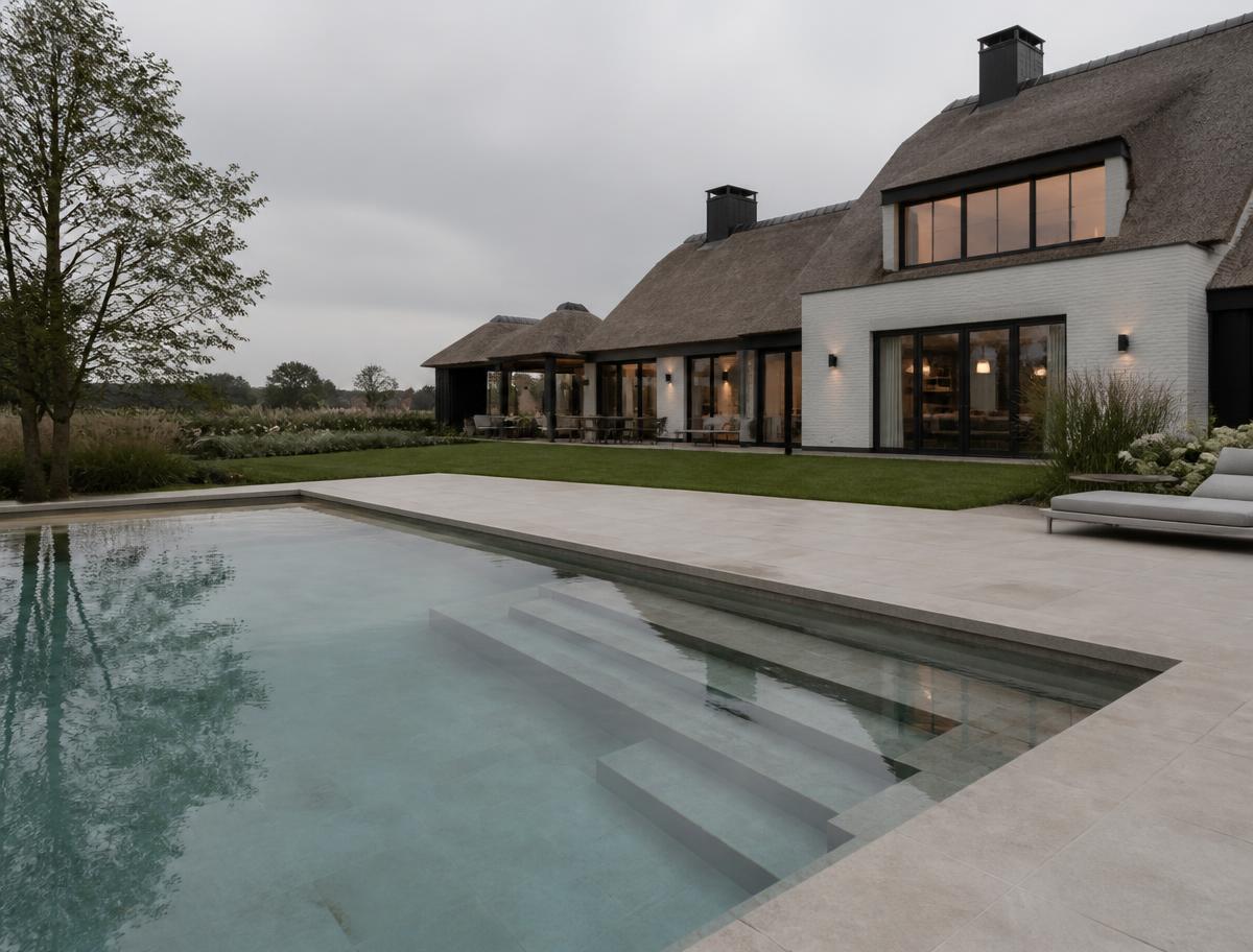 Rendering van zwembad The Horizon 12 XL in Vught